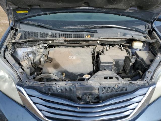 5TDKK3DC8GS750035 - 2016 TOYOTA SIENNA LE BLUE photo 11