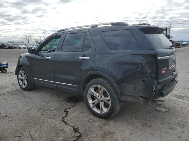 1FM5K7F8XFGA15526 - 2015 FORD EXPLORER LIMITED BLACK photo 2