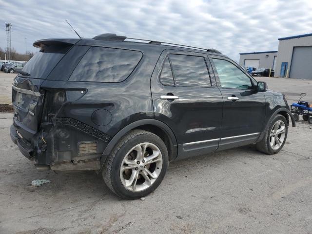 1FM5K7F8XFGA15526 - 2015 FORD EXPLORER LIMITED BLACK photo 3