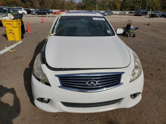 JN1DV6AR3BM451568 - 2011 INFINITI G25 WHITE photo 5