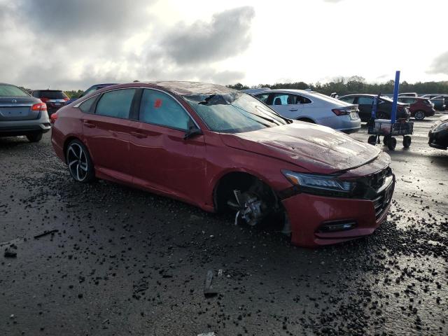 1HGCV1F35JA156344 - 2018 HONDA ACCORD SPORT Kırmızı fotoğraf 4