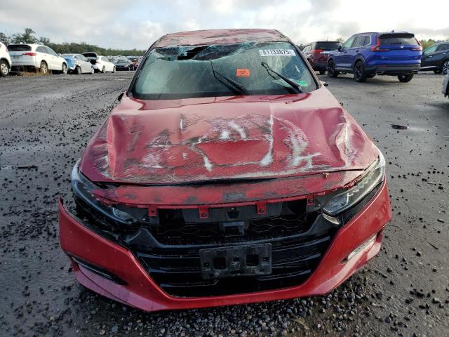 1HGCV1F35JA156344 - 2018 HONDA ACCORD SPORT Kırmızı fotoğraf 5
