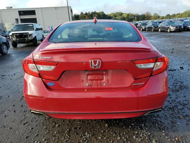 1HGCV1F35JA156344 - 2018 HONDA ACCORD SPORT Kırmızı fotoğraf 6