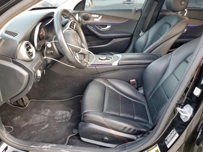 WDDWF8DB8KR464483 - 2019 MERCEDES-BENZ C 300 Negro foto 7