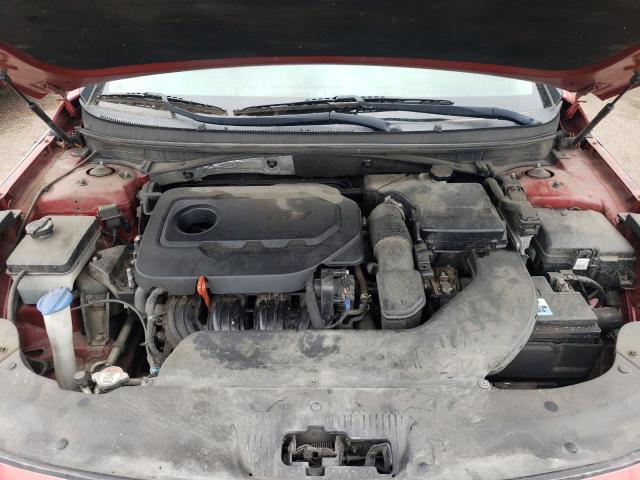 5NPE24AF9HH444406 - 2017 HYUNDAI SONATA SE წითელი ფოტო 11