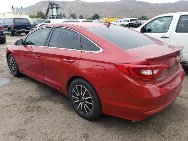 5NPE24AF9HH444406 - 2017 HYUNDAI SONATA SE წითელი ფოტო 2