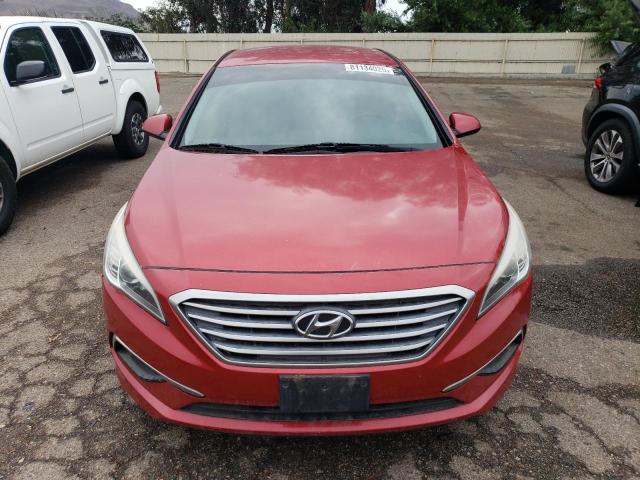 5NPE24AF9HH444406 - 2017 HYUNDAI SONATA SE წითელი ფოტო 5