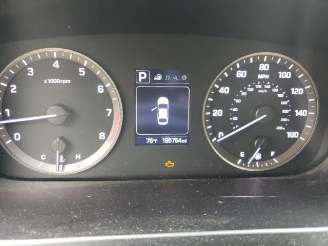 5NPE24AF9HH444406 - 2017 HYUNDAI SONATA SE წითელი ფოტო 9