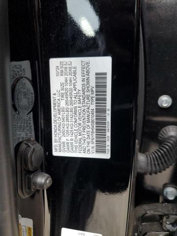5FNYF8H54SB010454 - 2025 HONDA PASSPORT EXL Սև լուսանկար 13