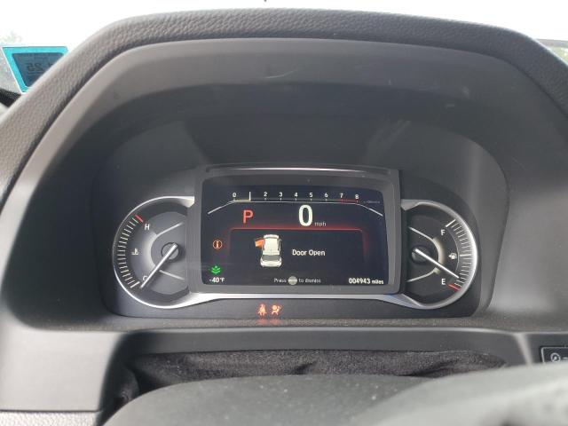 5FNYF8H54SB010454 - 2025 HONDA PASSPORT EXL Սև լուսանկար 9