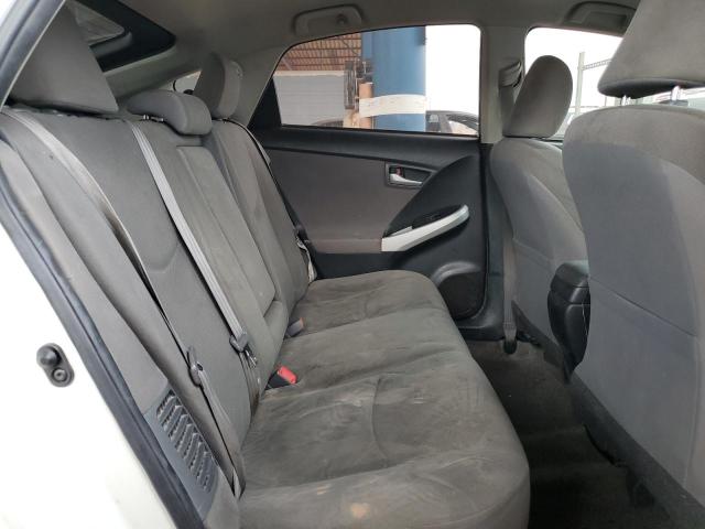 JTDKN3DUXE1805272 - 2014 TOYOTA PRIUS WHITE photo 10