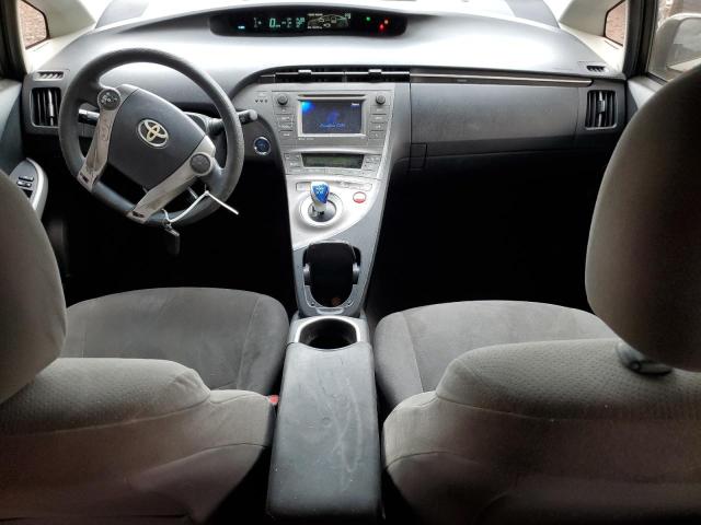 JTDKN3DUXE1805272 - 2014 TOYOTA PRIUS WHITE photo 8