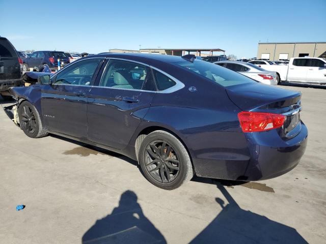 2G11Z5SL6F9294249 - 2015 CHEVROLET IMPALA LS BLUE photo 2