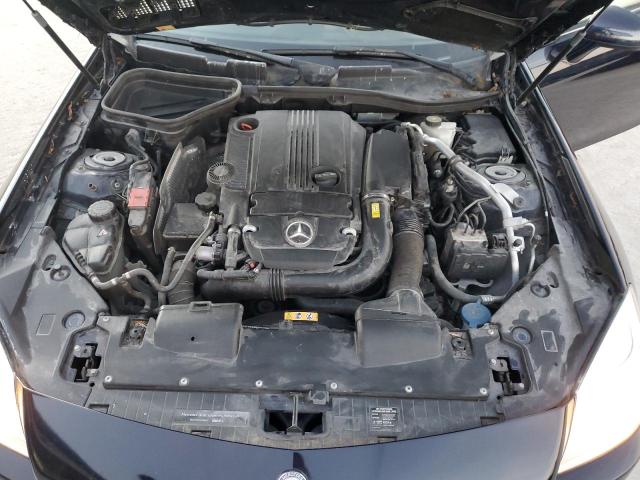 WDDPK4HA3EF089246 - 2014 MERCEDES-BENZ SLK 250 BLACK photo 11