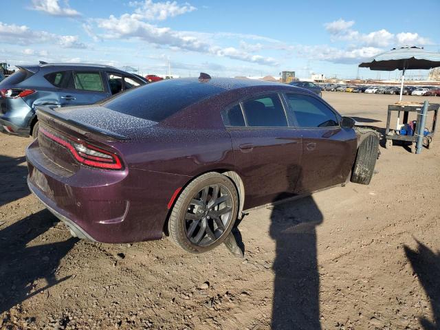 2C3CDXHG9NH141698 - 2022 DODGE CHARGER GT PURPLE photo 3