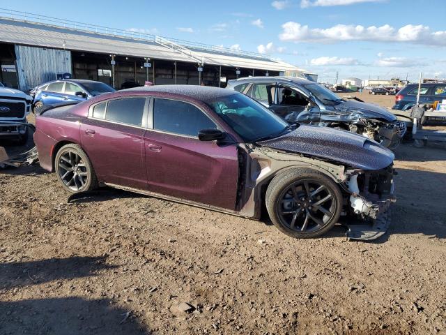 2C3CDXHG9NH141698 - 2022 DODGE CHARGER GT PURPLE photo 4