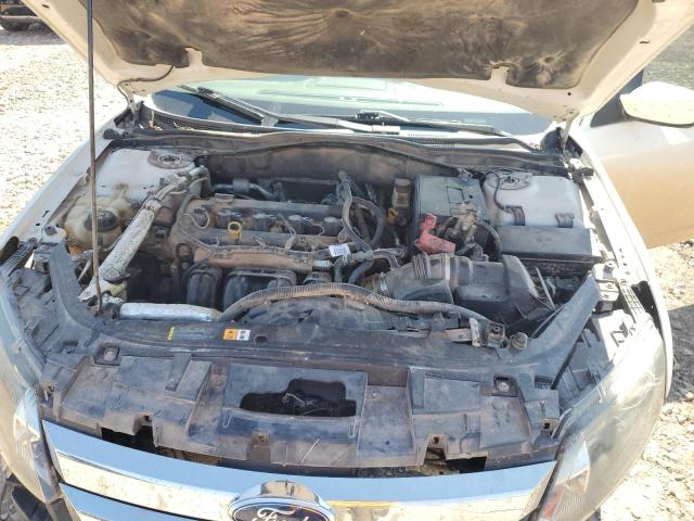3FAHP0JA4CR355186 - 2012 FORD FUSION SEL WHITE photo 11