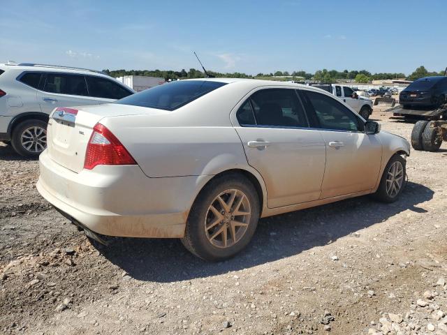 3FAHP0JA4CR355186 - 2012 FORD FUSION SEL WHITE photo 3