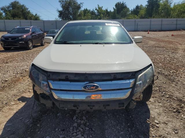 3FAHP0JA4CR355186 - 2012 FORD FUSION SEL WHITE photo 5