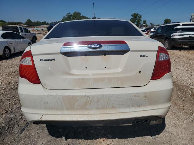 3FAHP0JA4CR355186 - 2012 FORD FUSION SEL WHITE photo 6
