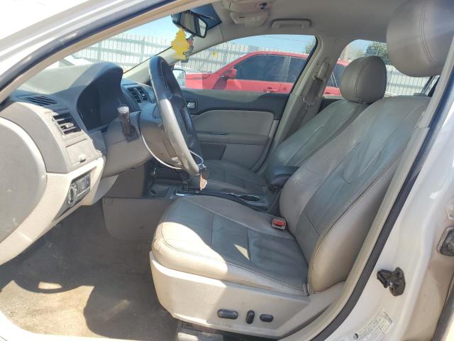 3FAHP0JA4CR355186 - 2012 FORD FUSION SEL WHITE photo 7