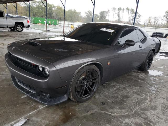 2C3CDZFJ6MH663875 - 2021 DODGE CHALLENGER R/T SCAT PACK GRAY photo 1