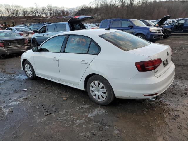 3VW267AJ3GM350282 - 2016 VOLKSWAGEN JETTA S WHITE photo 2