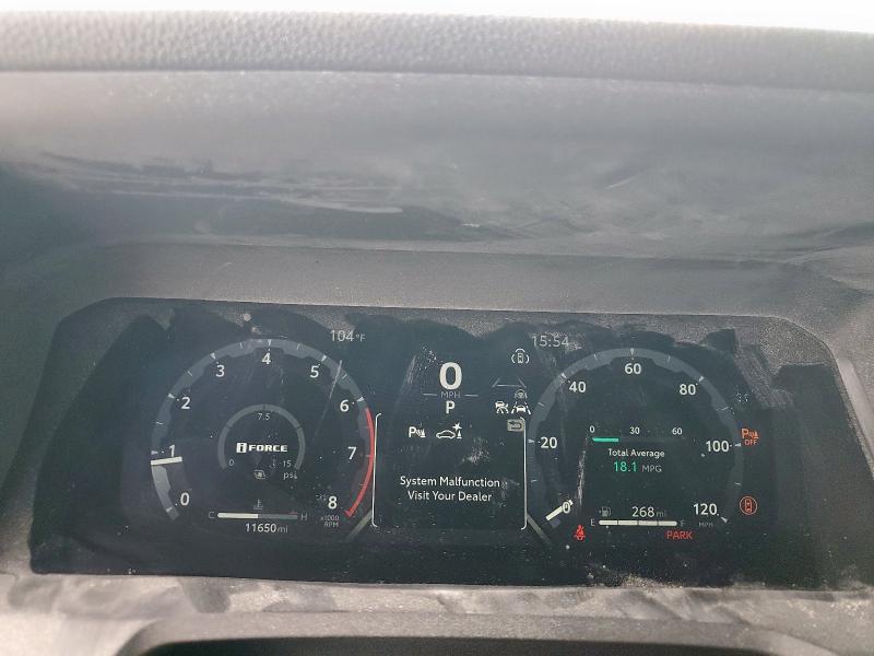 3TMLB5JN4RM049999 - 2024 TOYOTA TACOMA DOUBLE CAB GRAY photo 9