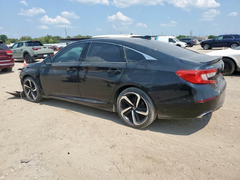 1HGCV1F34KA004489 - 2019 HONDA ACCORD SPORT Қара фото 2