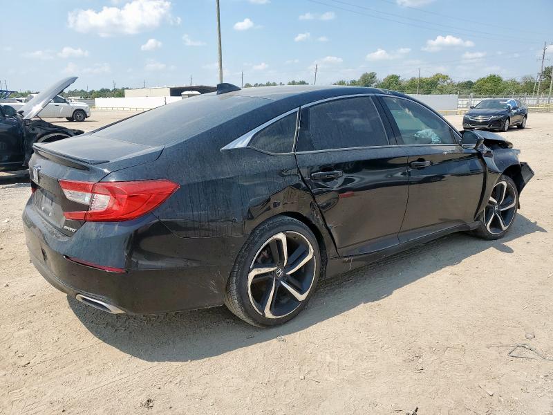1HGCV1F34KA004489 - 2019 HONDA ACCORD SPORT Қара фото 3