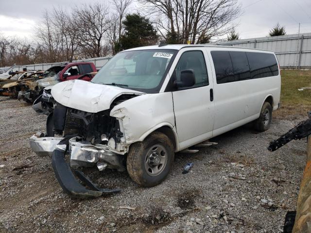1GAZGPFG8K1282913 - 2019 CHEVROLET EXPRESS G3 LT WHITE photo 1