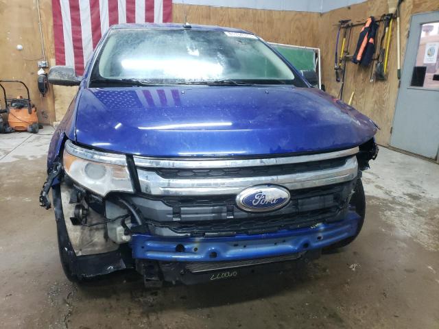 2FMDK4GC9EBA03015 - 2014 FORD EDGE SE BLUE photo 5