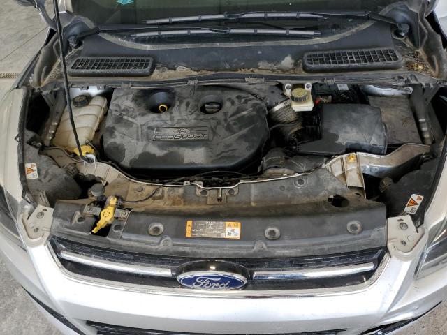 1FMCU0J97EUA27321 - 2014 FORD ESCAPE TITANIUM SILVER photo 12