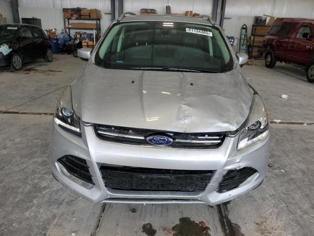 1FMCU0J97EUA27321 - 2014 FORD ESCAPE TITANIUM SILVER photo 5