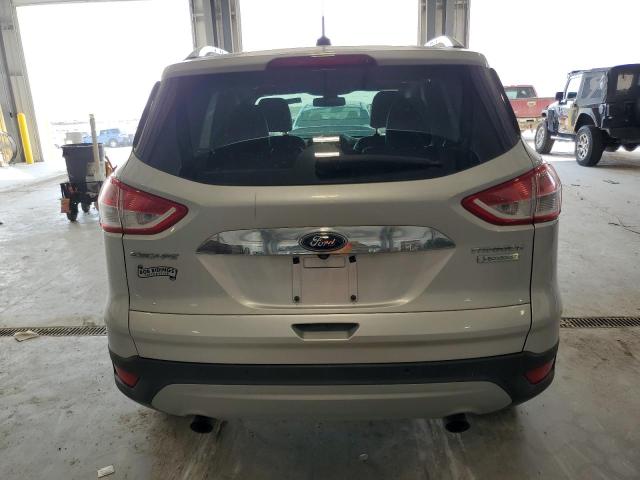 1FMCU0J97EUA27321 - 2014 FORD ESCAPE TITANIUM SILVER photo 6