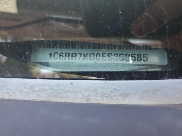 1C6RR7KG0ES350585 - 2014 RAM 1500 ST GRAY photo 12