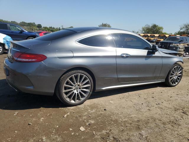 WDDWJ4KB1JF670819 - 2018 MERCEDES-BENZ C 300 4MATIC GRAY photo 3
