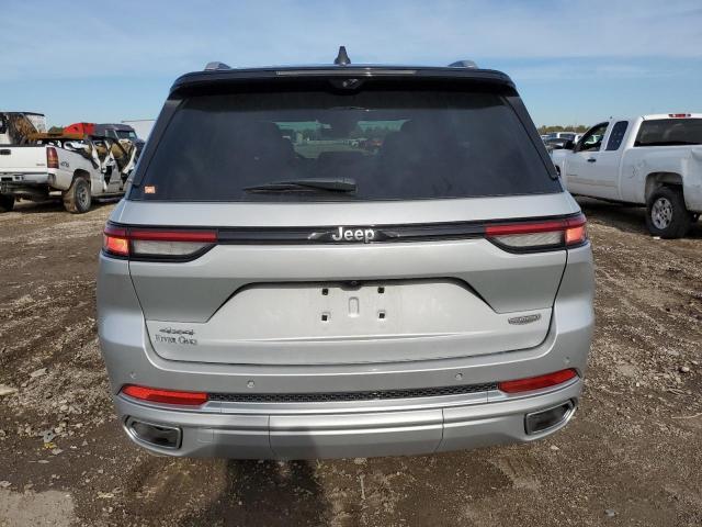 1C4RJHET9N8537223 - 2022 JEEP GRAND CHER SUMMIT ვერცხლისფერი ფოტო 6