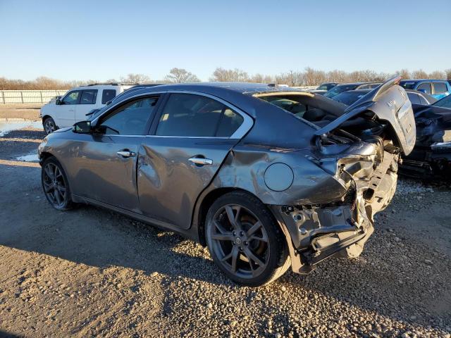 1N4AA5AP3EC464387 - 2014 NISSAN MAXIMA S CHARCOAL photo 2