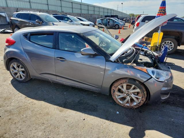 KMHTC6AD5GU256304 - 2016 HYUNDAI VELOSTER ნაცრისფერი ფოტო 4