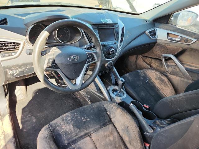 KMHTC6AD5GU256304 - 2016 HYUNDAI VELOSTER ნაცრისფერი ფოტო 8