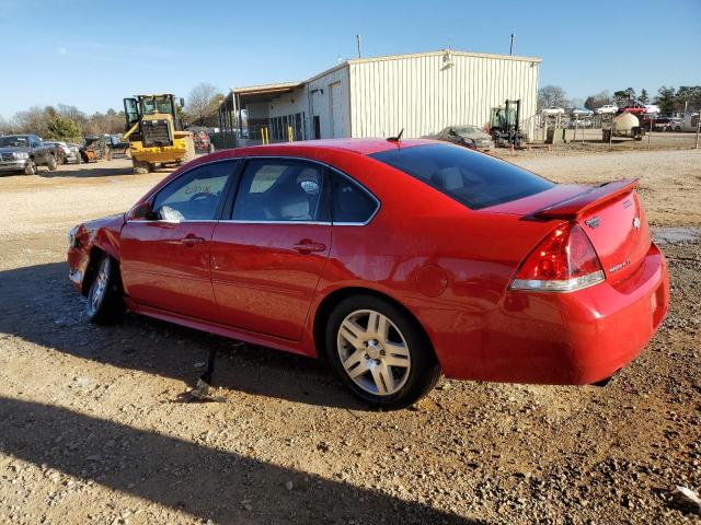 2G1WB5E38D1166113 - 2013 CHEVROLET IMPALA LT RED photo 2