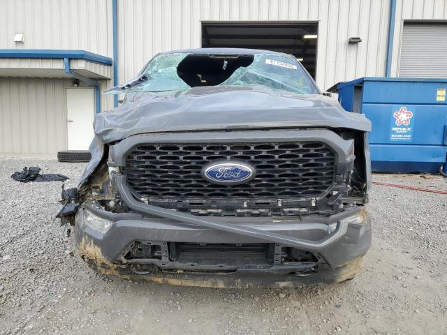 1FTEW1EP4MKE87021 - 2021 FORD F150 SUPERCREW GRAY photo 5
