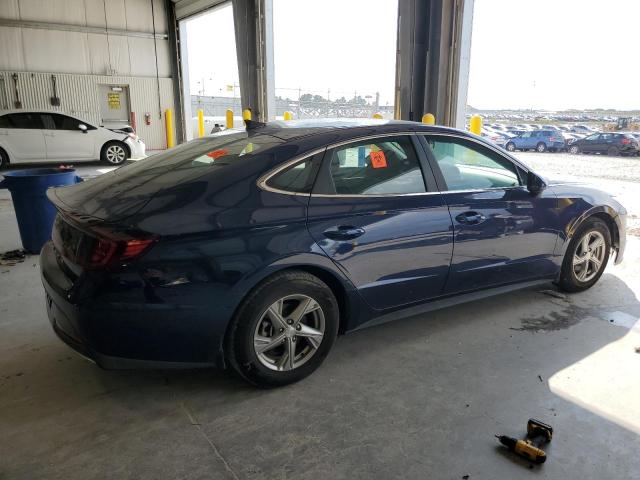 5NPEG4JA6MH118319 - 2021 HYUNDAI SONATA SE Көк фото 3