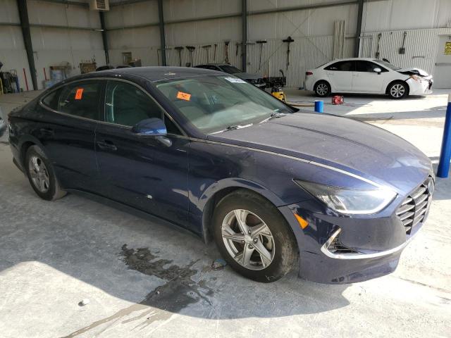 5NPEG4JA6MH118319 - 2021 HYUNDAI SONATA SE Көк фото 4