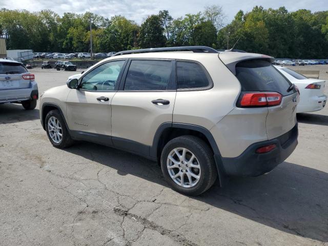 1C4PJLAB3FW782328 - 2015 JEEP CHEROKEE SPORT TAN photo 2