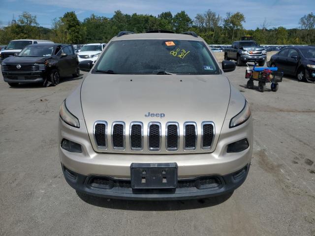 1C4PJLAB3FW782328 - 2015 JEEP CHEROKEE SPORT TAN photo 5