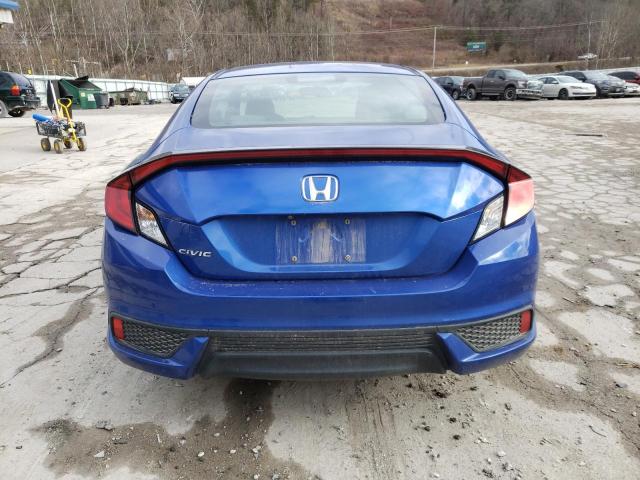 2HGFC4B09HH309285 - 2017 HONDA CIVIC LX BLUE photo 6