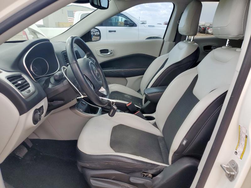 3C4NJCBBXJT487747 - 2018 JEEP COMPASS LATITUDE Weiß Foto 7