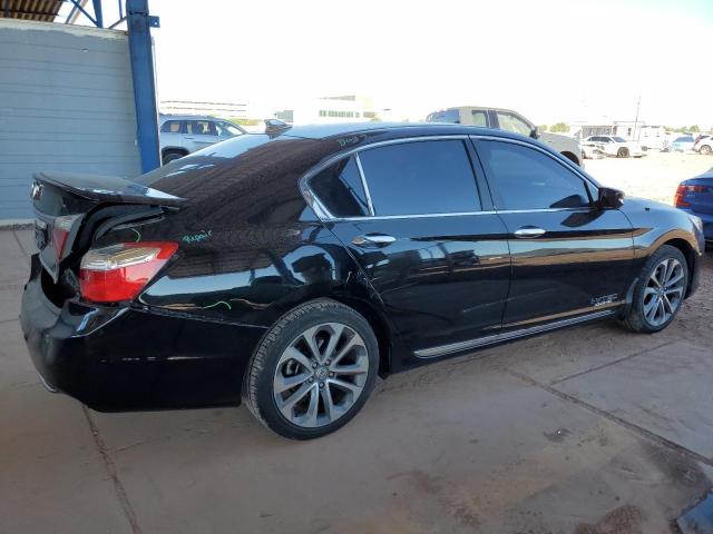 1HGCR2F52EA020920 - 2014 HONDA ACCORD SPORT BLACK photo 3